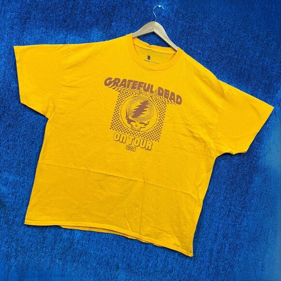The Grateful Dead On Tour 1980 Rock Band T-Shirt Size XXL - Picture 3 of 4